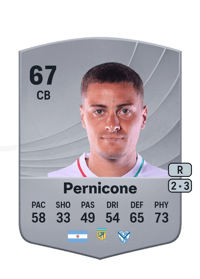 Patricio Pernicone Common 67 OVR