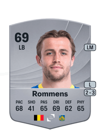 Tuur Rommens Common 69 OVR