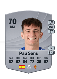 Pau Sans Common 70 OVR