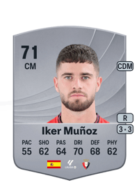 Iker Muñoz Common 71 OVR