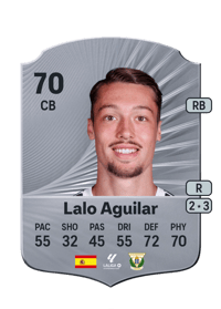 Lalo Aguilar Rare 70 OVR