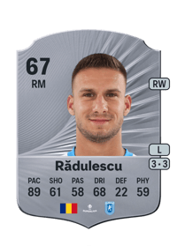Mihnea Rădulescu Rare 67 OVR