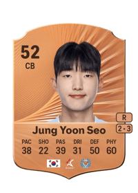 Jung Yoon Seo Rare 52 OVR