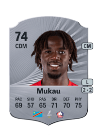 Ngal'ayel Mukau Rare 74 OVR
