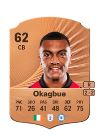 David Okagbue Rare 62 OVR