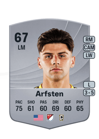 Max Arfsten Common 67 OVR
