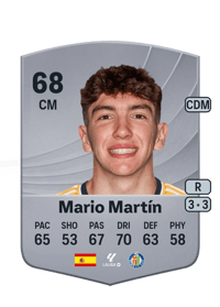 Mario Martín Common 68 OVR