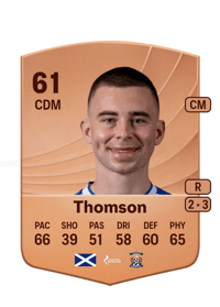Jack Thomson Common 61 OVR