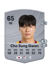 Cho Sung Gwon Common 65 OVR