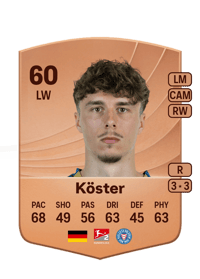Louis Köster Common 60 OVR