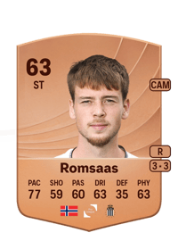 Jakob Napoleon Romsaas Common 63 OVR