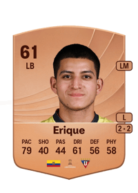 Yeltzin Erique Common 61 OVR