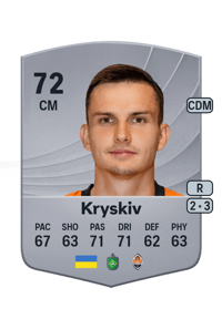Dmytro Kryskiv Common 72 OVR
