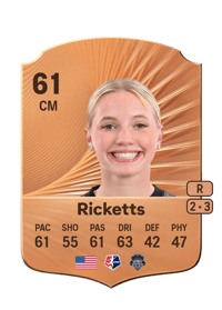 Chloe Ricketts Rare 61 OVR