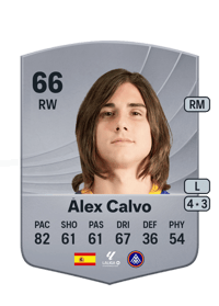 Álex Calvo Common 66 OVR