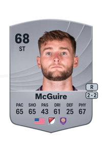 Duncan McGuire Common 68 OVR