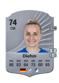 Vanessa Diehm Rare 74 OVR