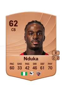 Donald Nduka Common 62 OVR