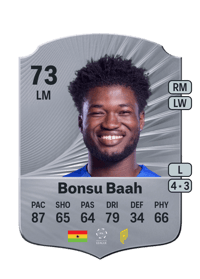 Christopher Bonsu Baah Rare 73 OVR
