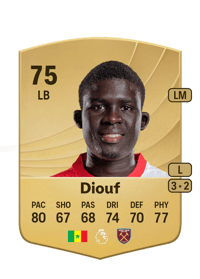 El Hadji Malick Diouf Common 75 OVR