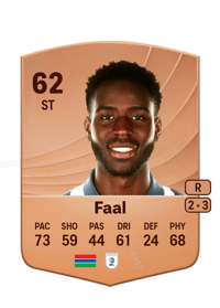Mo Faal Common 62 OVR