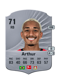 Arthur Rare 71 OVR