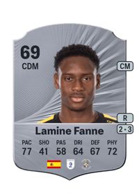 Lamine Fanne Rare 69 OVR