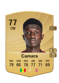 Lamine Camara Common 77 OVR