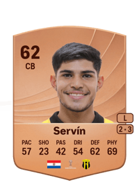 Thiago Servín Common 62 OVR