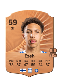 David Ezeh Rare 59 OVR