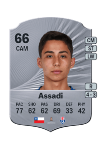 Lucas Assadi Rare 66 OVR