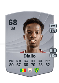 Papa Amadou Diallo Common 68 OVR
