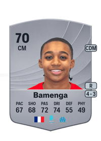 Naomie Bamenga Common 70 OVR