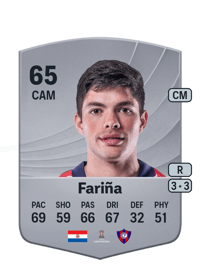 Alexis Fariña Common 65 OVR