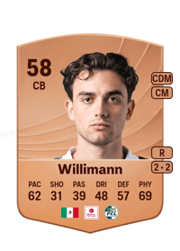 Mauricio Willimann Common 58 OVR
