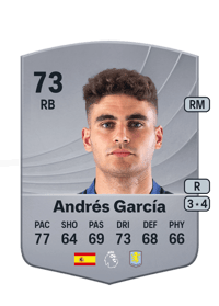 Andrés García Common 73 OVR