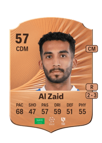 Suhayb Al Zaid Rare 57 OVR