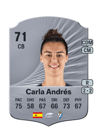 Carla Andrés Rare 71 OVR