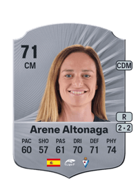 Arene Altonaga Rare 71 OVR