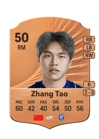 Zhang Tao Rare 50 OVR