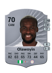 Ibrahim Olawoyin Rare 70 OVR