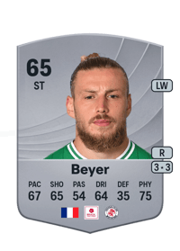 Brian Beyer Common 65 OVR