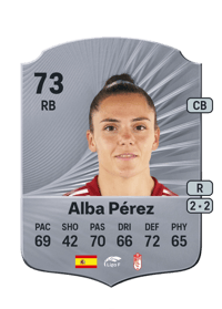 Alba Pérez Rare 73 OVR