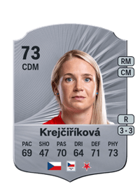 Tereza Krejčiříková Rare 73 OVR