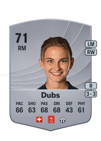 Kim Dubs Common 71 OVR