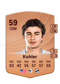 Ethan Kohler Common 59 OVR