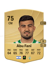 Mohammed Abu Fani Common 75 OVR