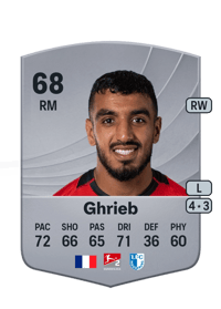 Rayan Ghrieb Common 68 OVR