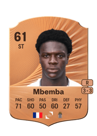 Freddy Mbemba Rare 61 OVR
