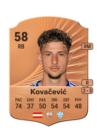 Damjan Kovačević Rare 58 OVR